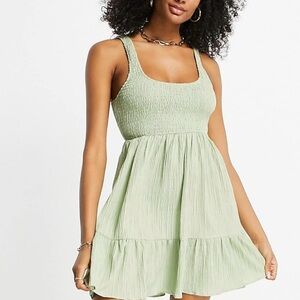 ASOS Mint Green Sleeveless Mini Dress